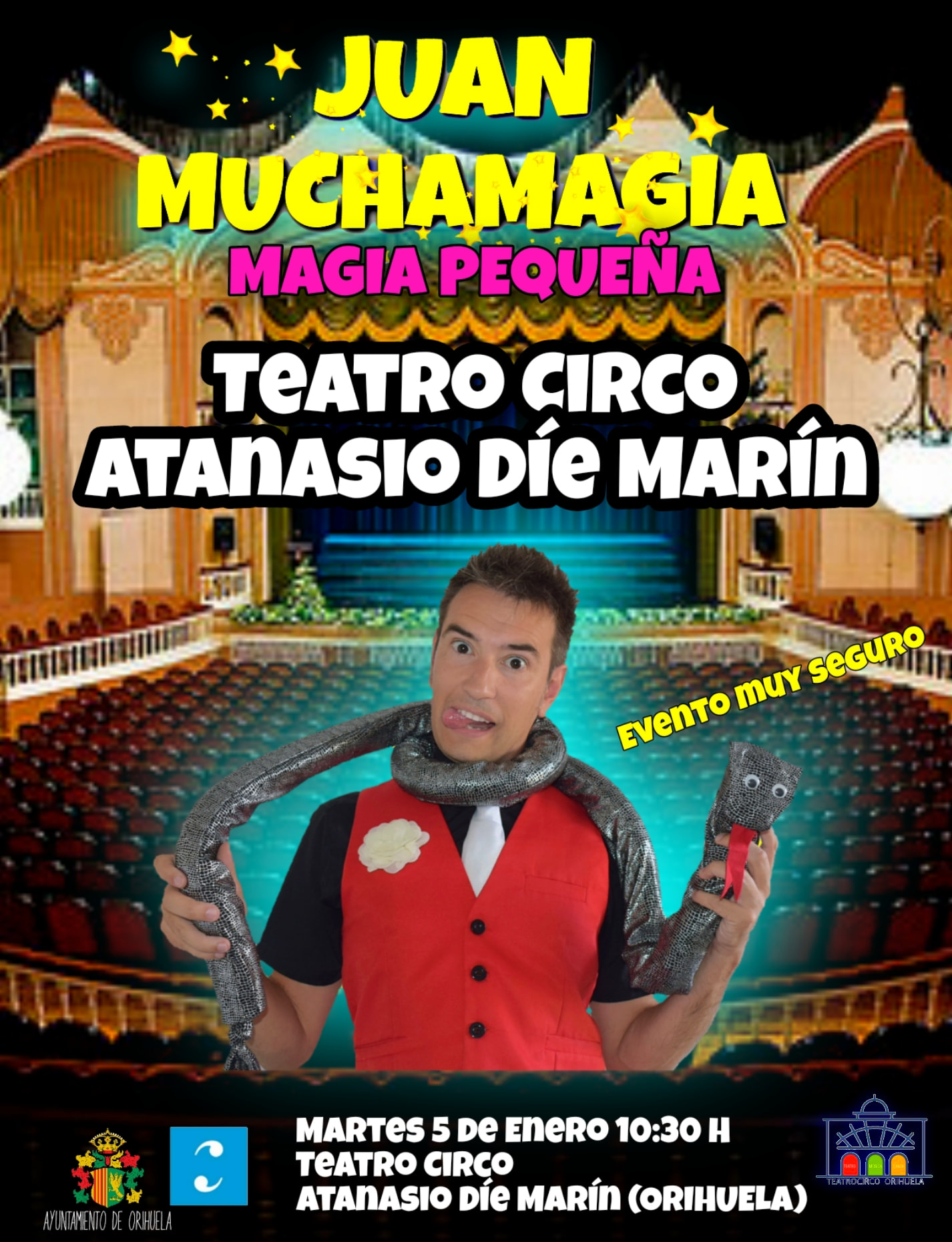 Mago en Murcia teatro